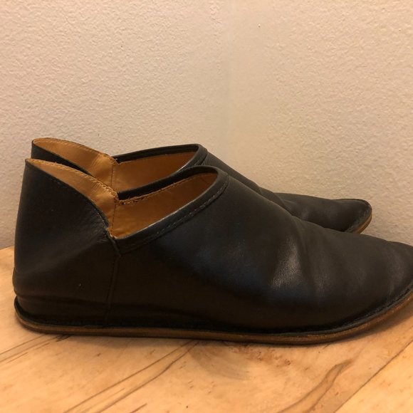 Georgina Goodman Black Leather Mule Slippers - Picture 10 of 12